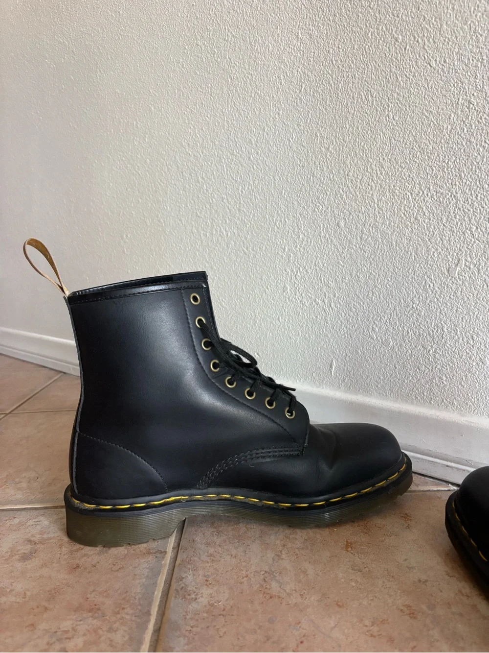 Dr. Martens Black Vegan Lace-Up Boots